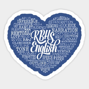 RBHS English Love #2 Sticker